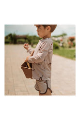 Nuuroo Marti UV Korumalı Erkek Şort Mayo Dino